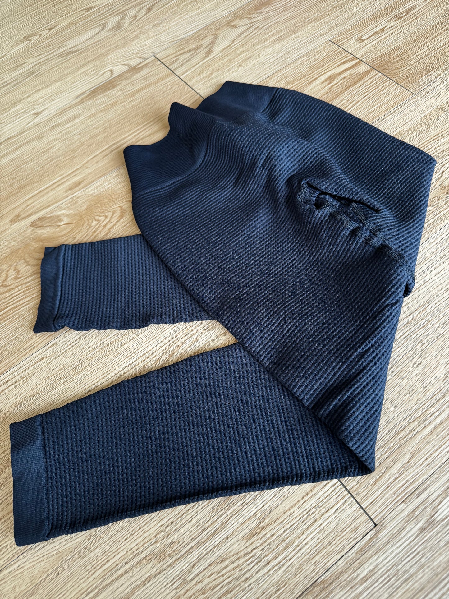 Leggings textura waffle