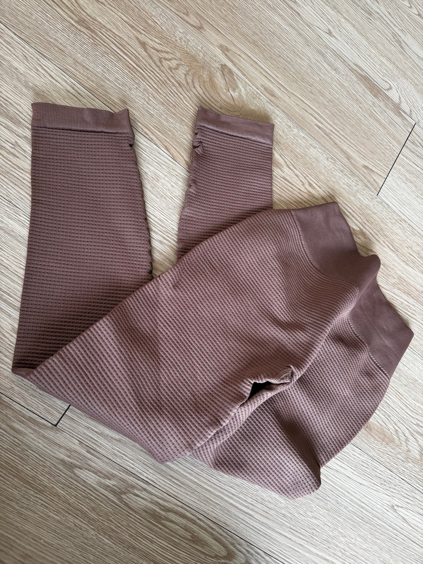 Leggings textura waffle