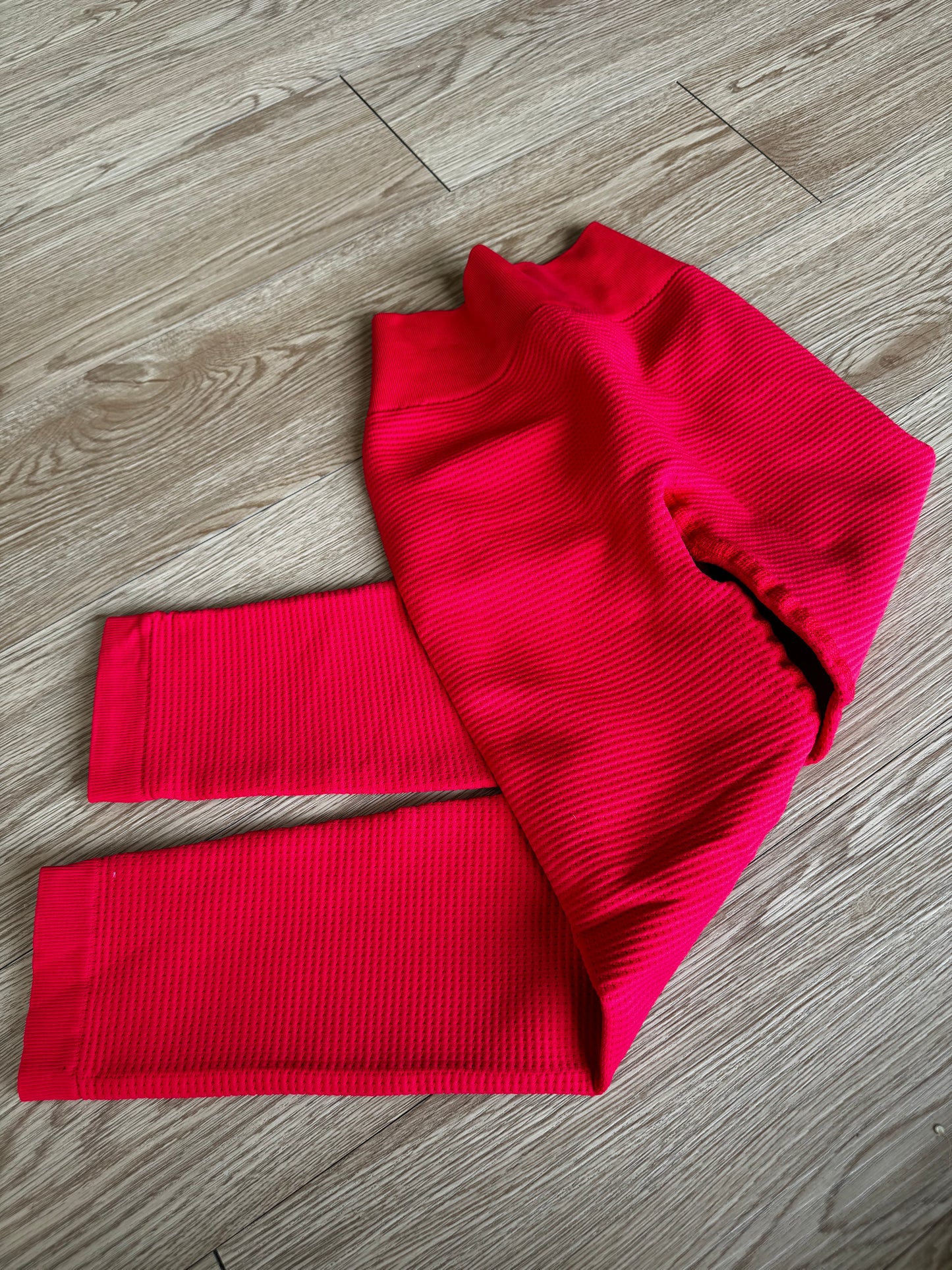 Leggings textura waffle