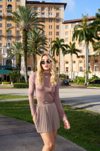 Buzo cuello tortuga largo