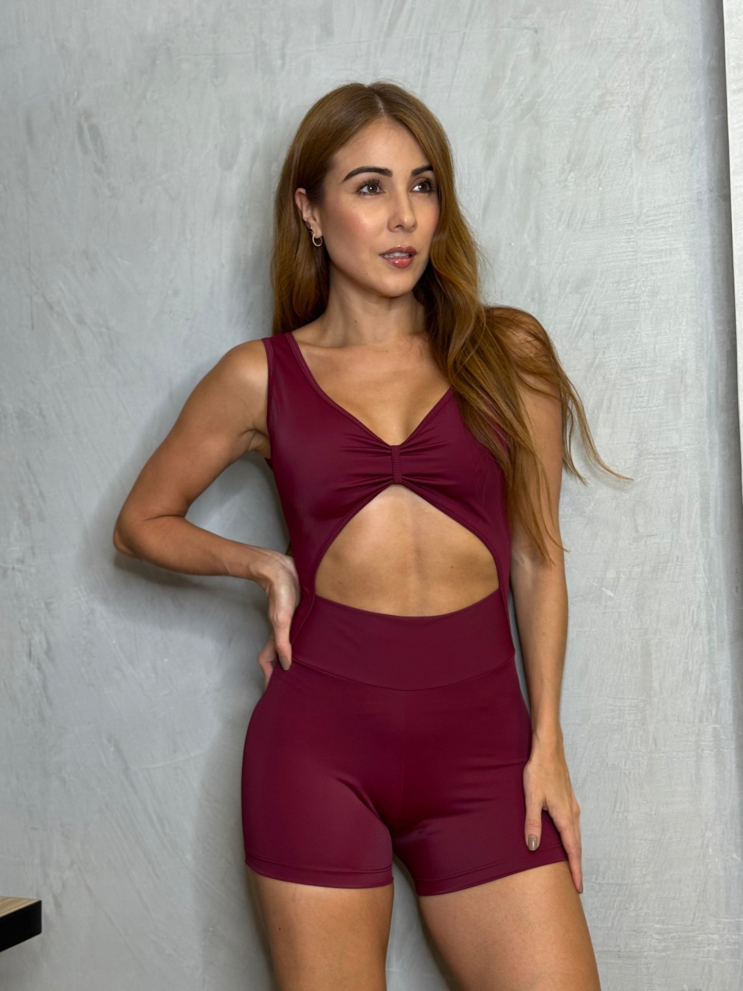 Enterizo Moño Corto Nylon