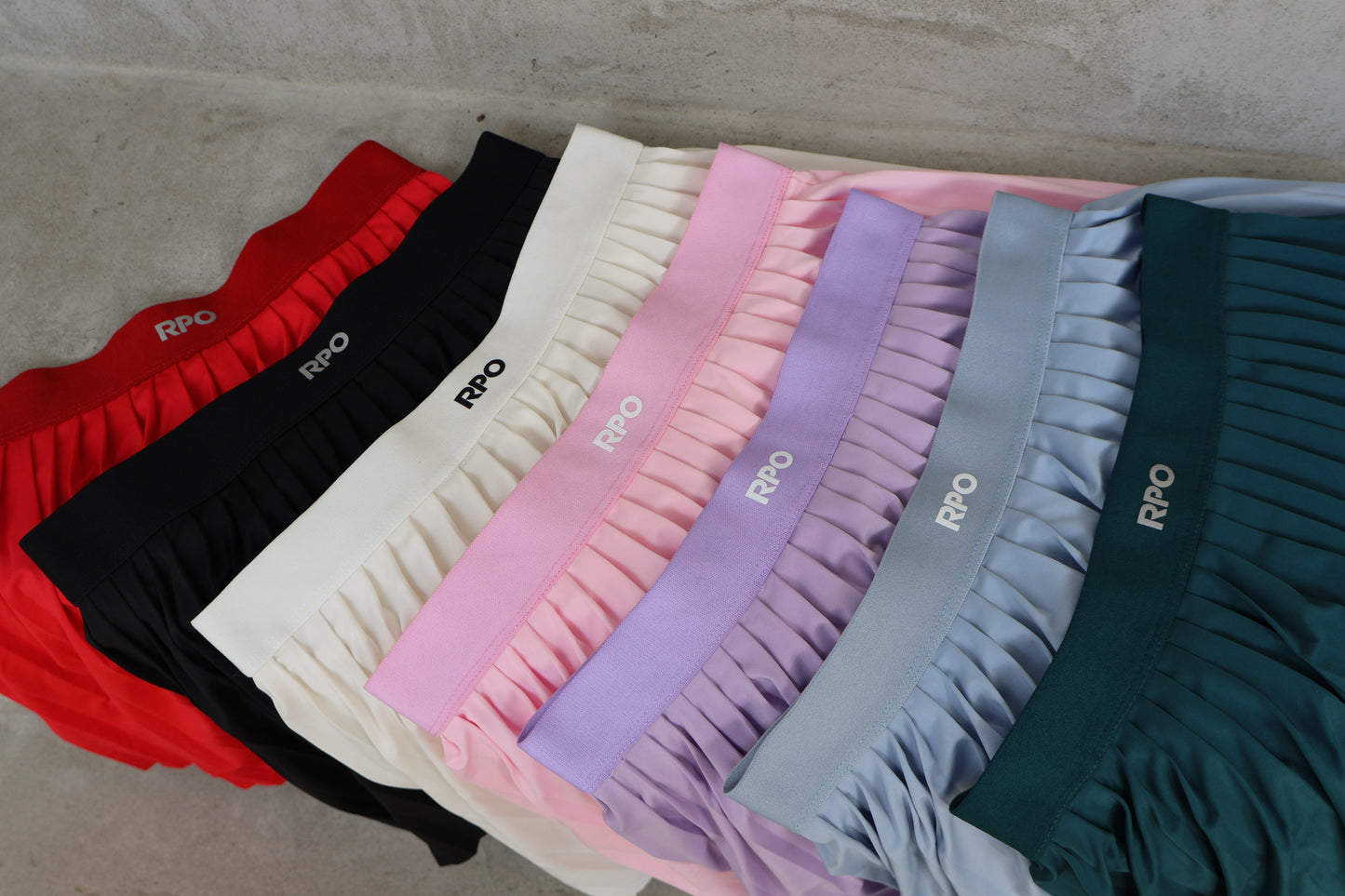 Falda short sport plizada