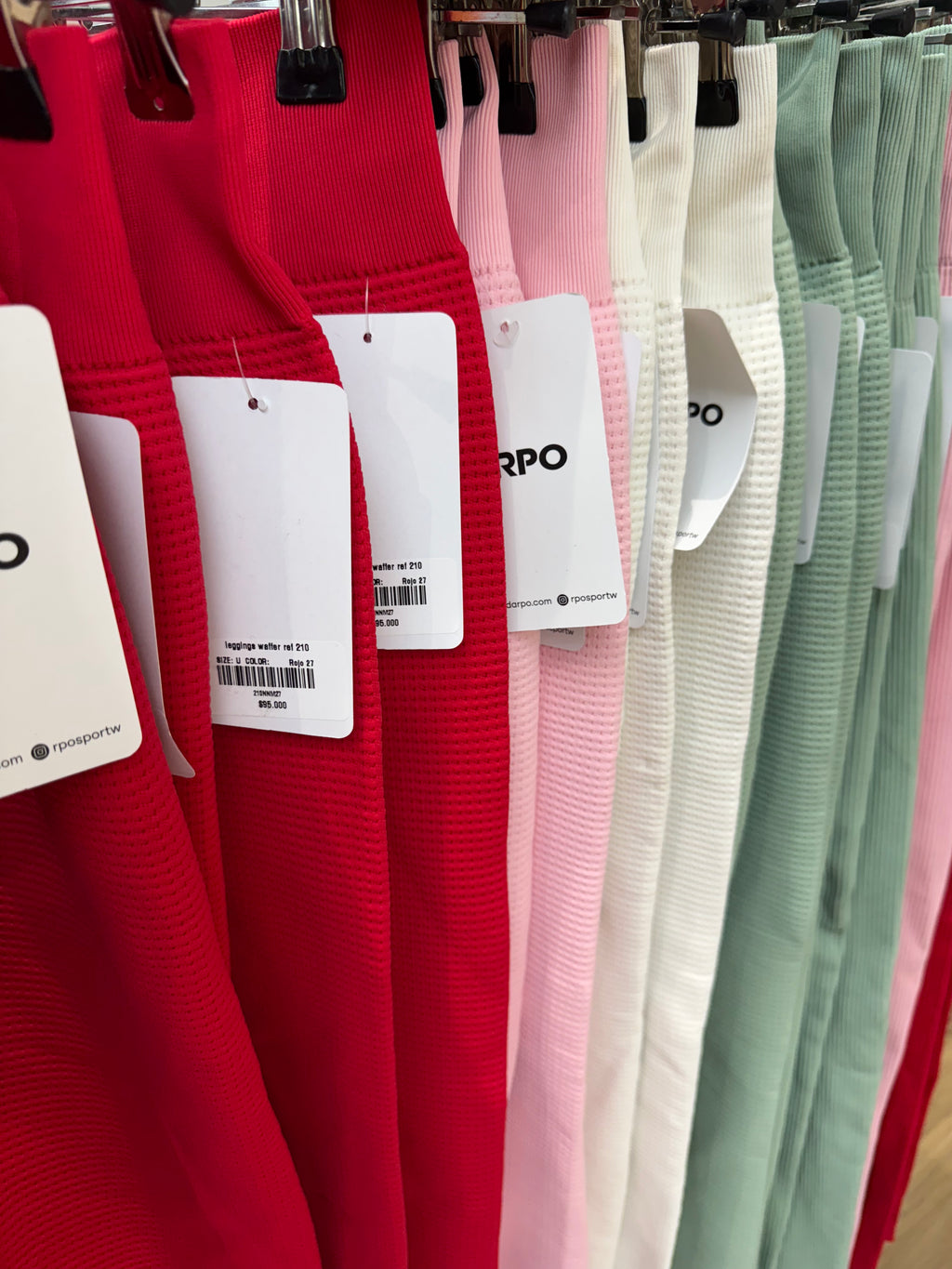 Leggings textura waffle Essencial