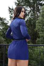 Buzo cuello tortuga largo